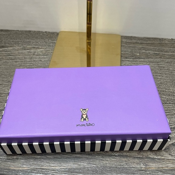 Marc Tetro Pink Wallet Terrier Dog Design. NWT. In box. - Picture 10 of 10